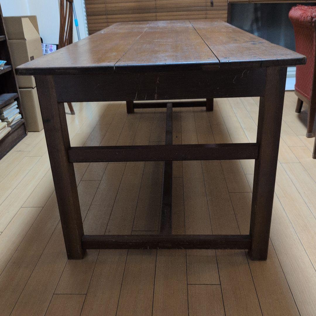 アンティーク　ダイニングテーブル　作業台