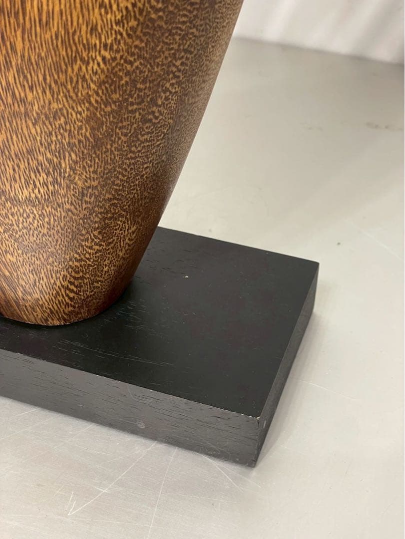 美品 BoConcept ボーコンセプト スカルプチャー オブジェ 置物 木製