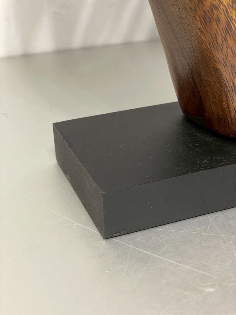 美品 BoConcept ボーコンセプト スカルプチャー オブジェ 置物 木製