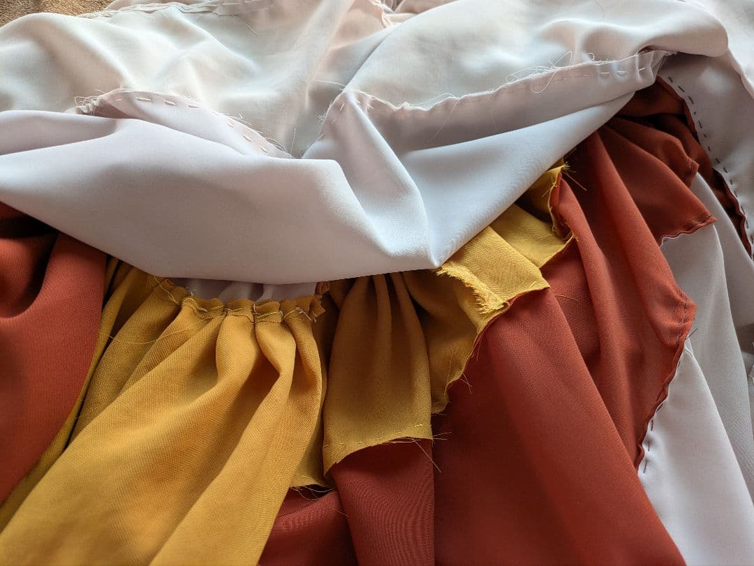 ベリーダンス 衣装 ジプシースカート 10ヤード 新品