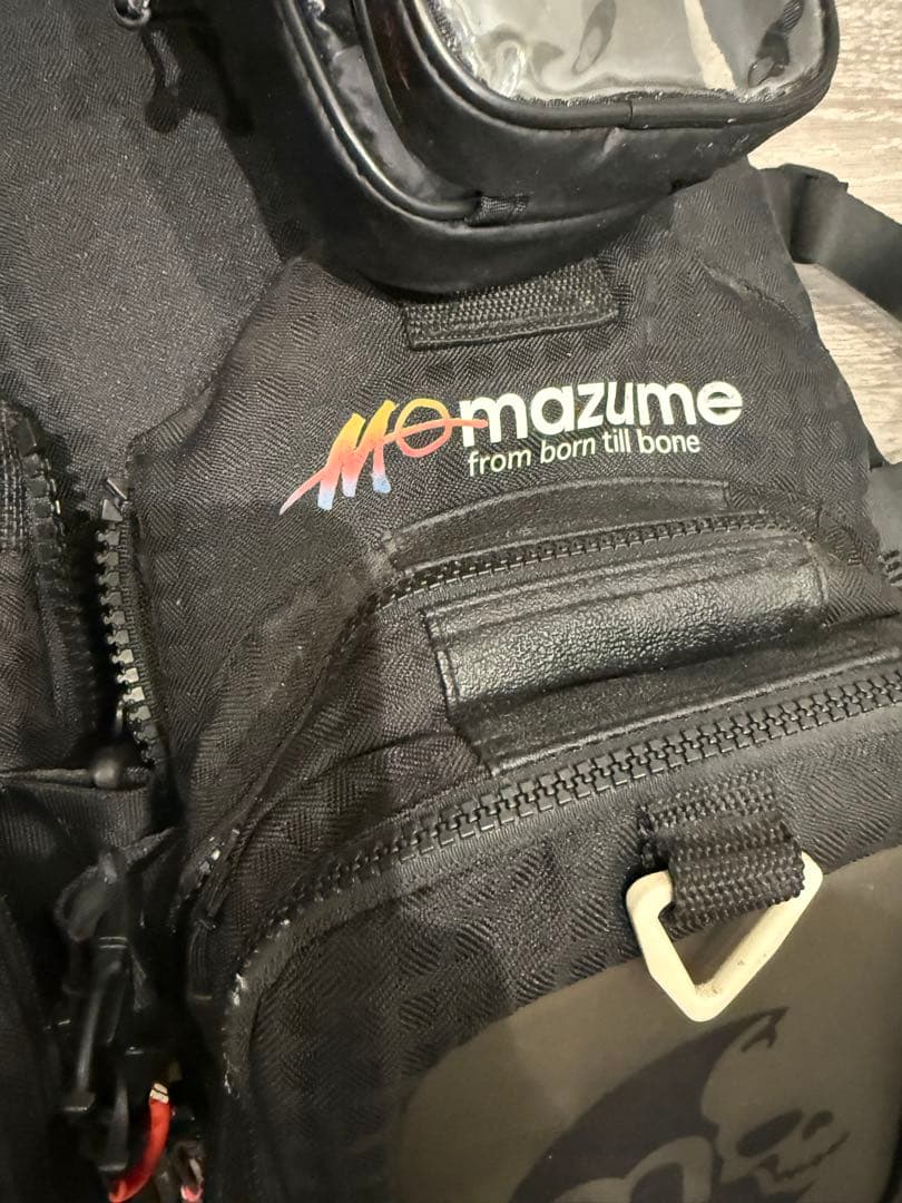 t*n様 mazume マズメ　ブラック フィッシングベスト