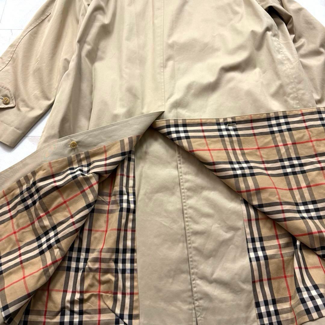 Burberry's ステンカラーコート ノバチェック 比翼 ベージュ
