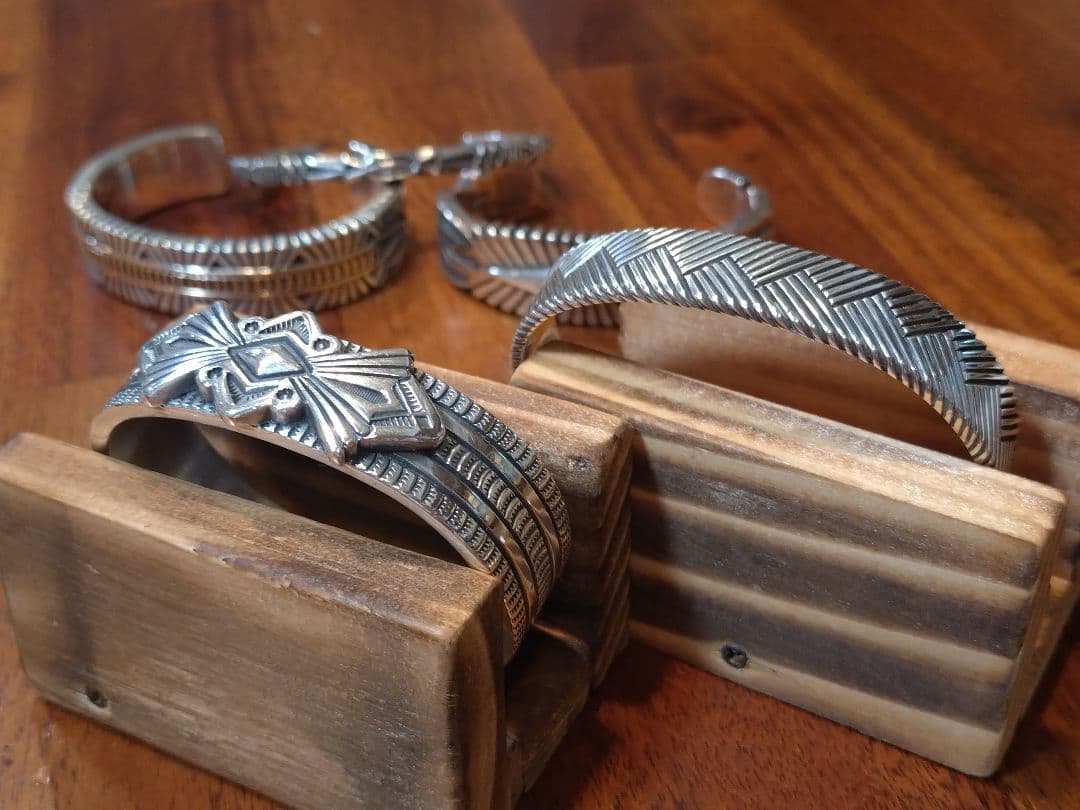 専用❗️インディアンジュエリー、シルバーバングル、トーマスカーティス