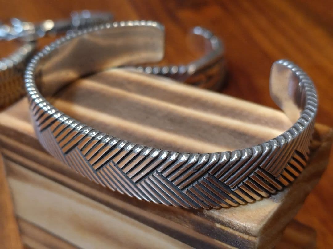 専用❗️インディアンジュエリー、シルバーバングル、トーマスカーティス