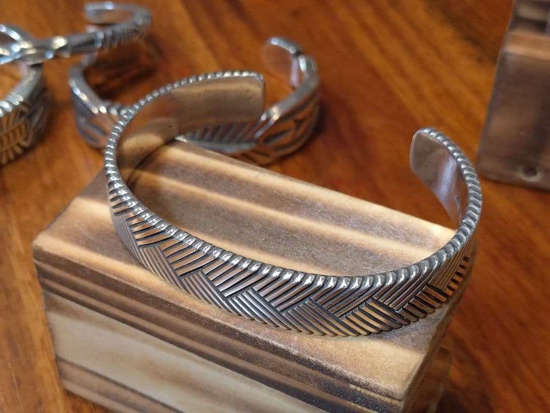 専用❗️インディアンジュエリー、シルバーバングル、トーマスカーティス