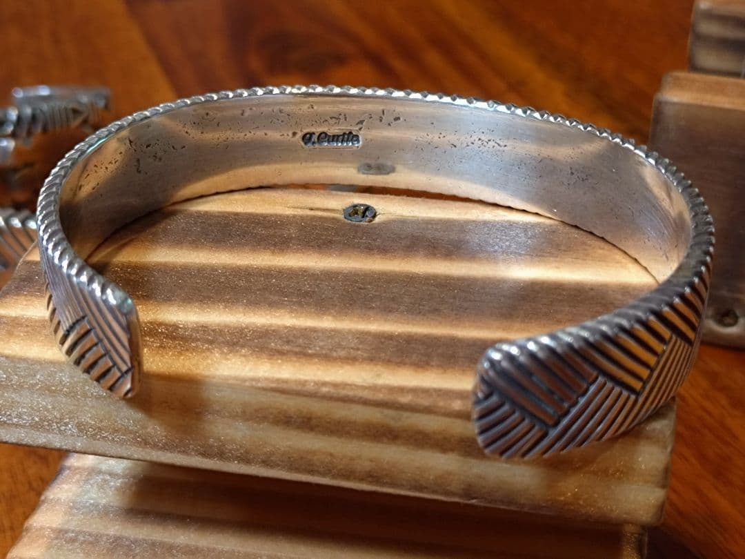 専用❗️インディアンジュエリー、シルバーバングル、トーマスカーティス