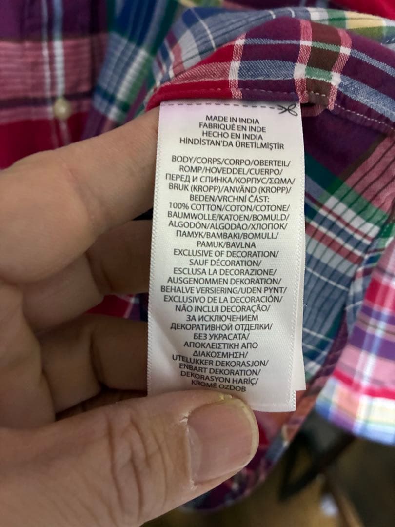 Polo by Ralph Lauren 長袖チェックシャツ ビームス別注