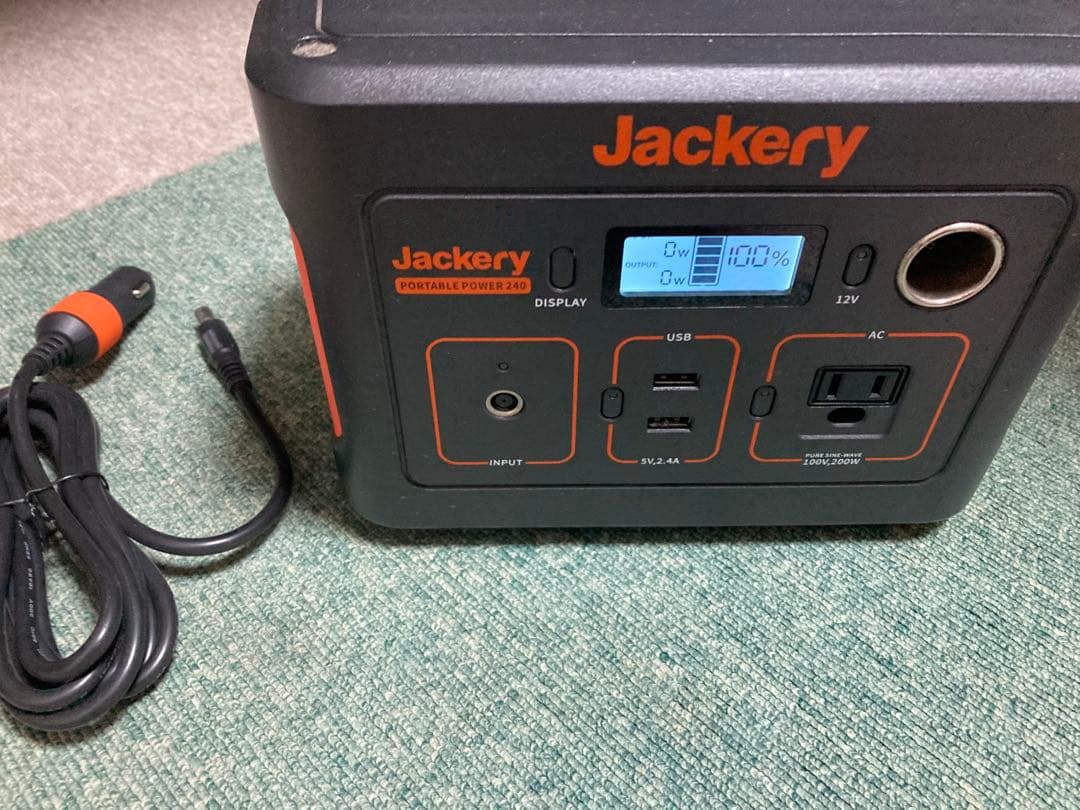 ホ*ロ様 Jackery ポータブル電源 240Wh