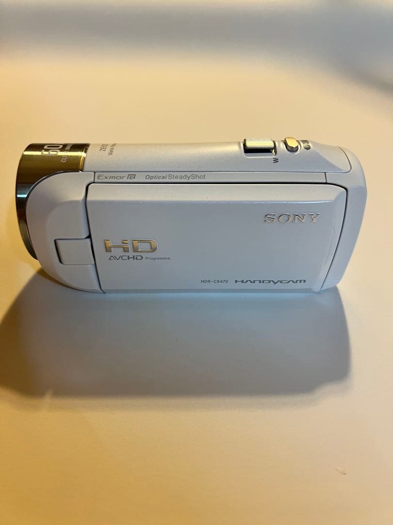 SONY デジタルビデオカメラ HDR-CX470 ホワイト