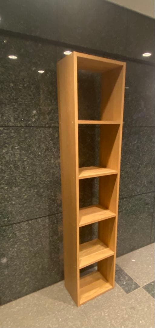 ⭐️美品⭐️オプション付⭐️無印⭐️オーク材⭐️スタッキングシェルフ⭐️５段x１列⭐️在庫多数