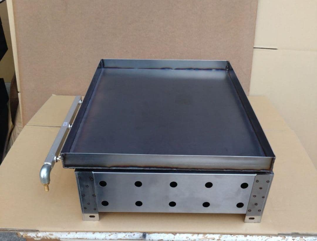 未使用品 ★ プロパンガス グリドル 幅６０cm 全周フチ付き キッチンカー