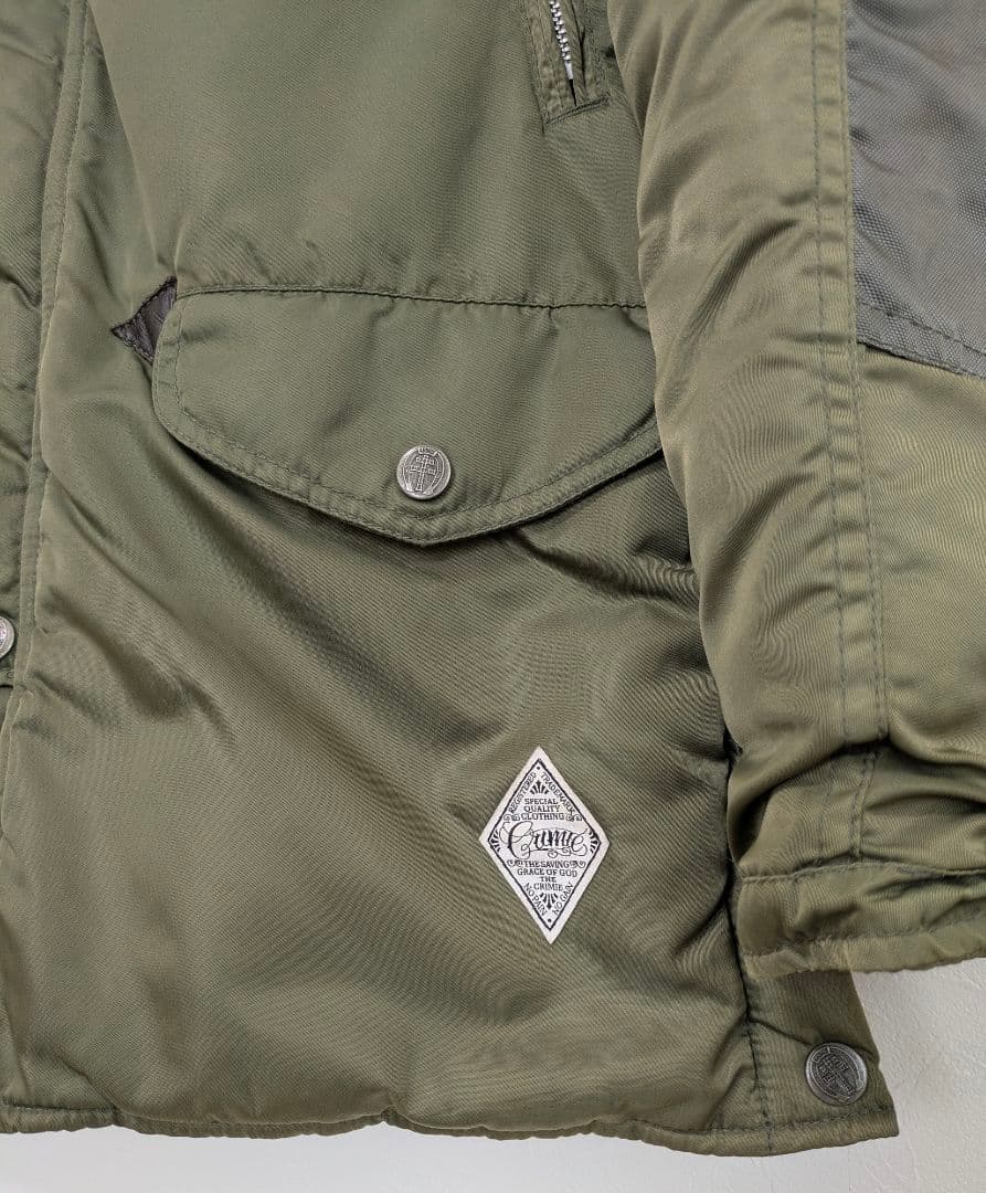 Schott × CRIMIE コラボ N-3B フライトジャケット S