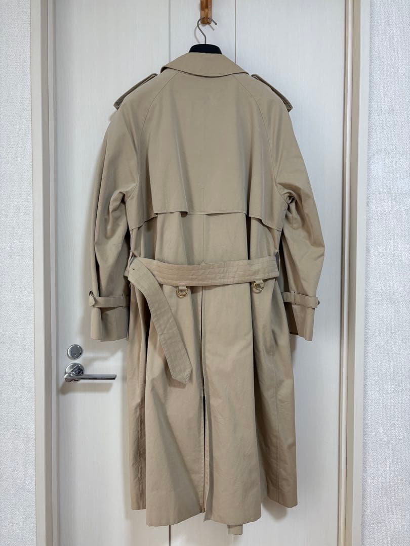 値下げしました‼️アクアスキュータム・トレンチコート(ビンテージ)