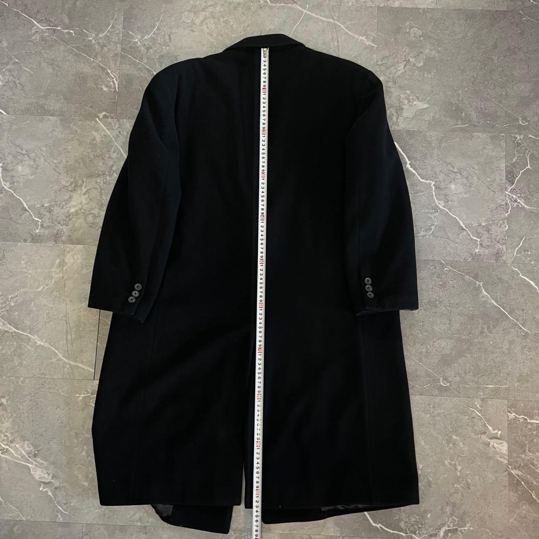 【カシミヤ】チェスターコート ダブルチェスター　ロングコート ダブルブレスト