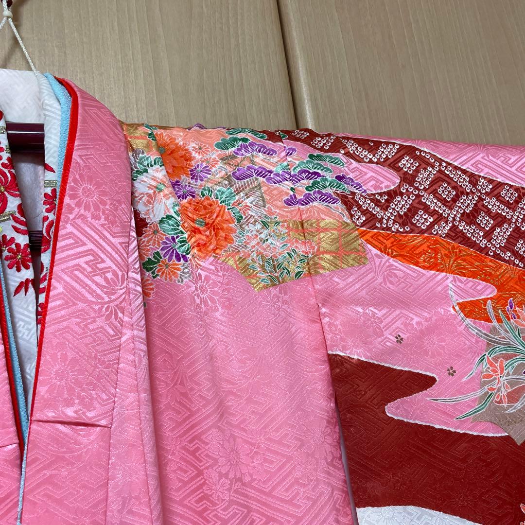 七五三7歳着物　十三詣り着物