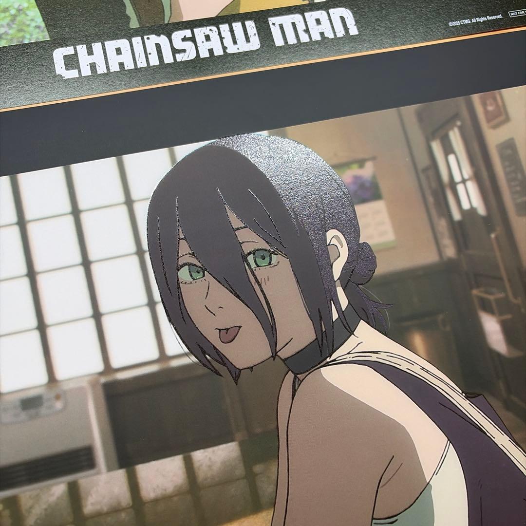 台湾限定 劇場版 チェンソーマン レゼ編 レゼ A3 夜光ポスター　香り付き