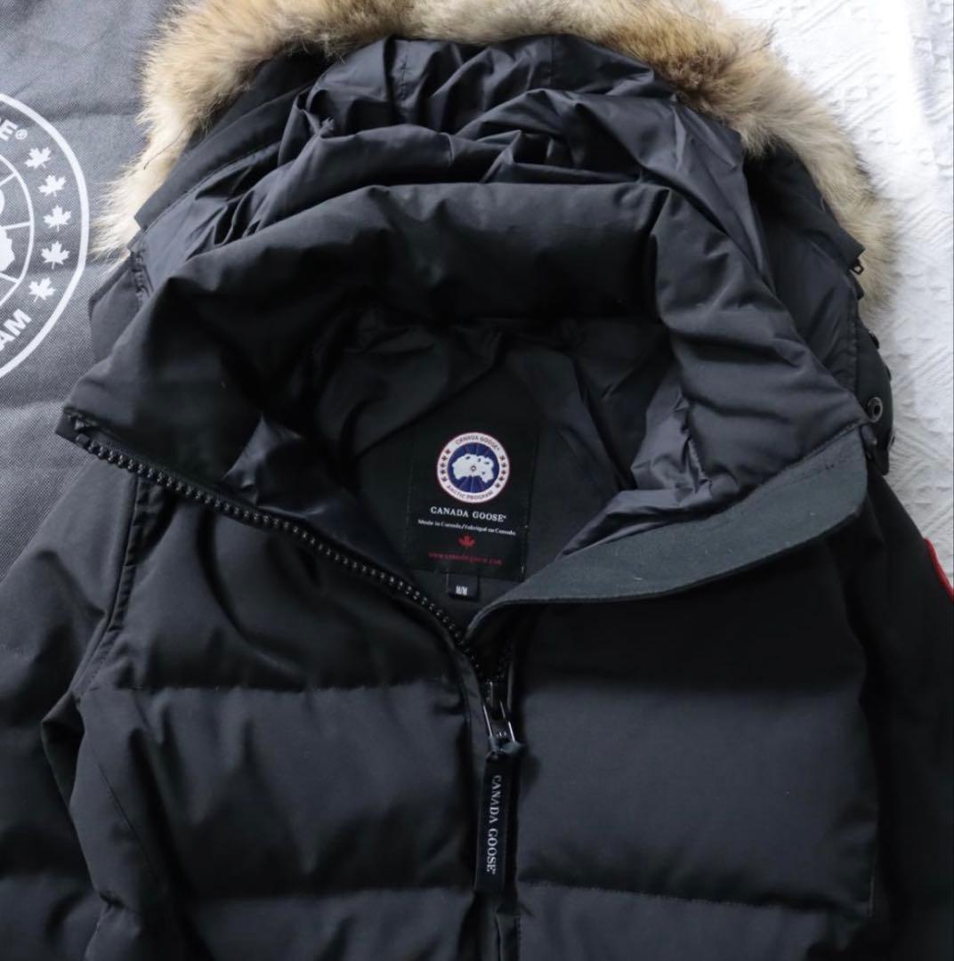 希少！カナダグース ダウンジャケットダウンコートベルビル ブラック M 美品
