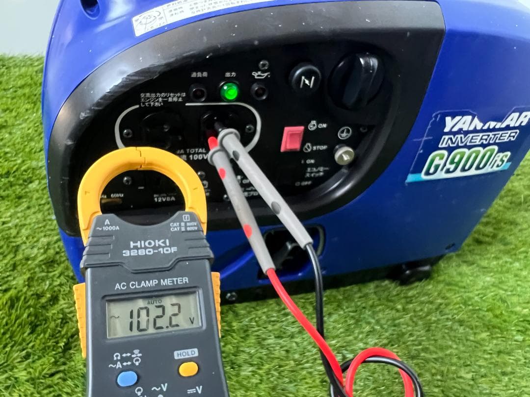 YANMAR ヤンマー インバータ発電機 G900IS 動作良好 ♪ KHD57