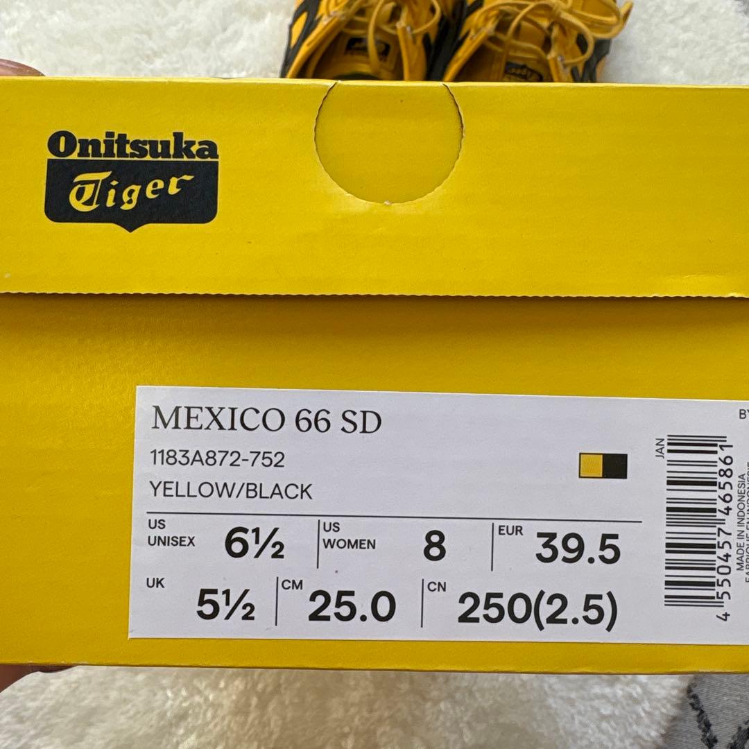 靴 Onitsuka Tiger MEXICO 66 SD YELLOW25.0