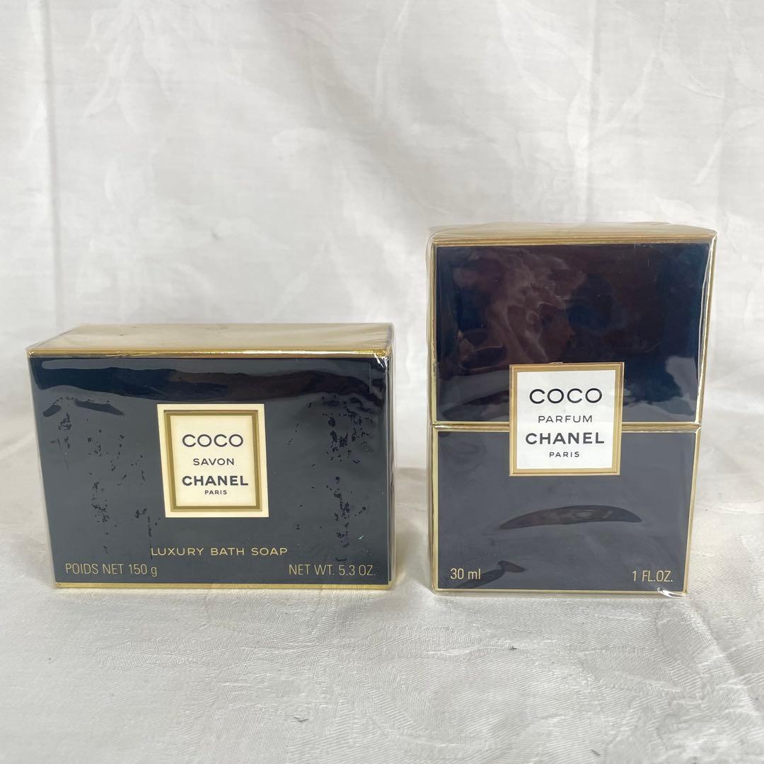 【未開封】シャネル ココ パルファム 30ml & バスソープ 150g セット