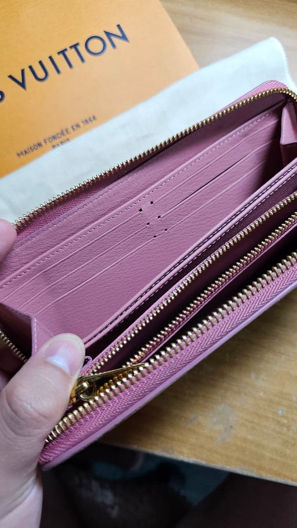ルイヴィトン クロコダイル ジッピーウォレット 長財布 ローズトルマリン