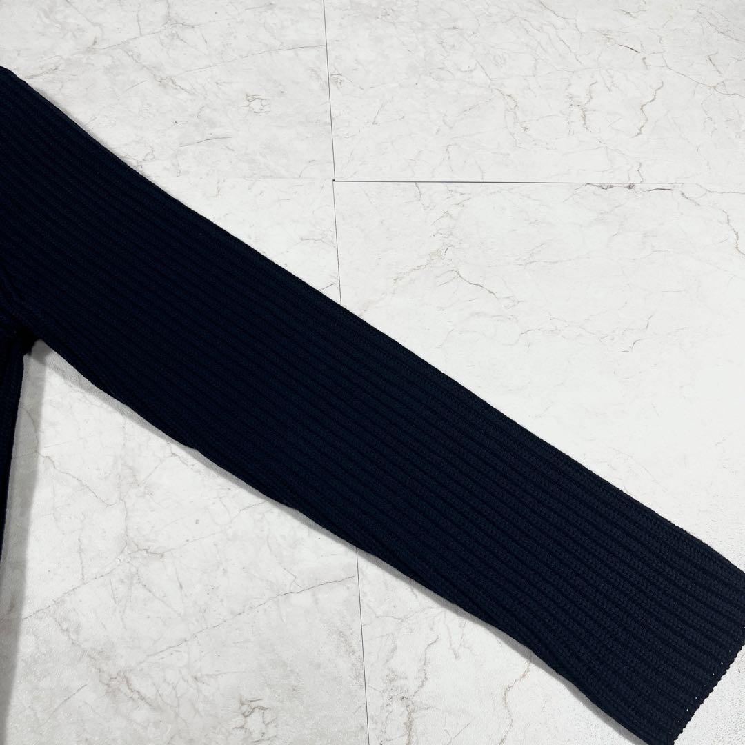 ✨美品 Zanone ショールカラー カーディガン 5ゲージ リブニット