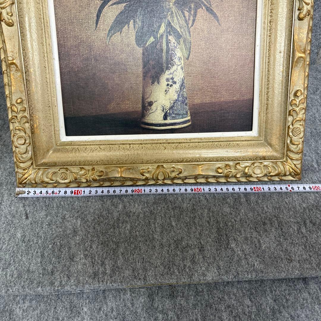 ファンタン＝ラトゥール「青い花瓶のシャクヤク」