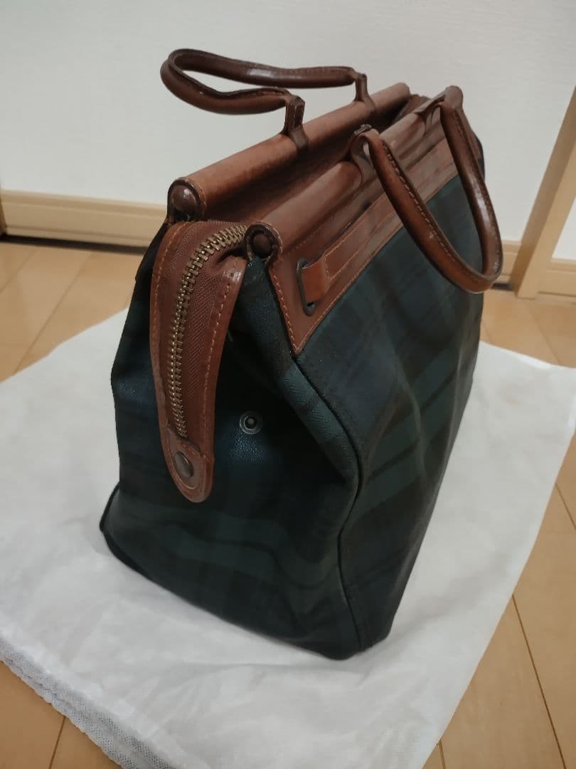 ★ポロ　ラルフローレン★ボストンバック★タータンチェック★送料無料★
