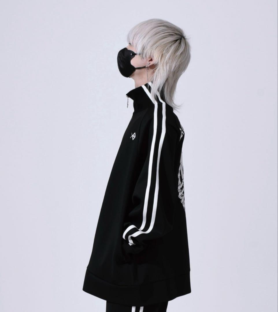 『REFLEM/レフレム』コフィンプリントトラックジャケット ジャージ サブカル