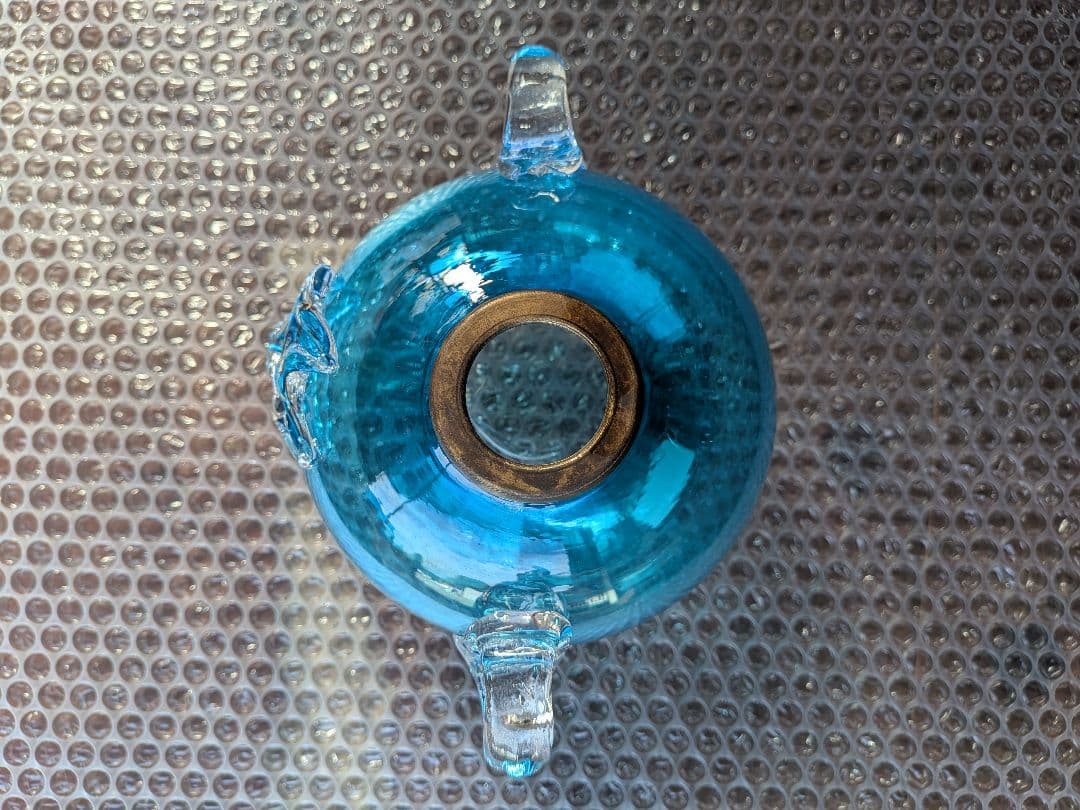 小樽　北一硝子　アンティーク ランプ　インテリア　ディスプレイ♦底値となります