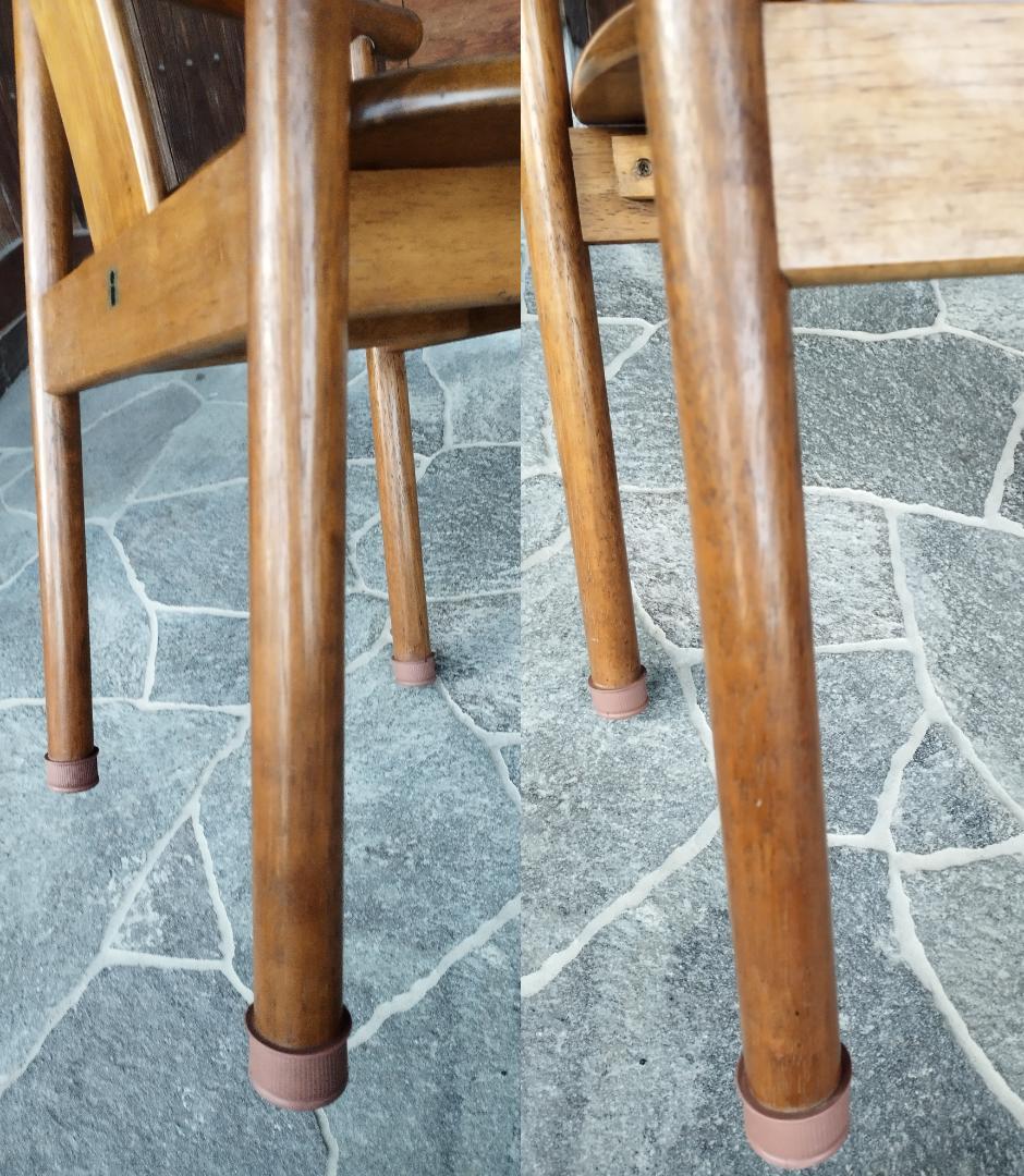 無垢　木製　ダイニングチェア　レトロカントリー　①