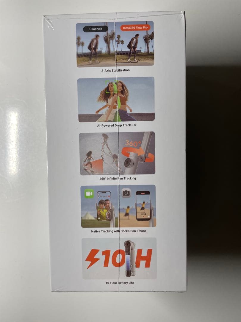 Insta360 Flow Pro シュリンク包装付き！新品未開封！
