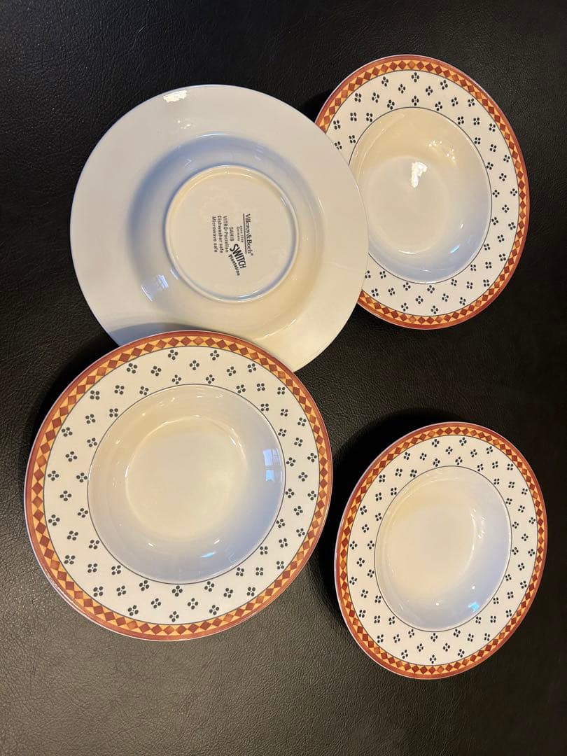 ビレロイ&ボッホ 深皿 プレート×4 ココット ボウル×2