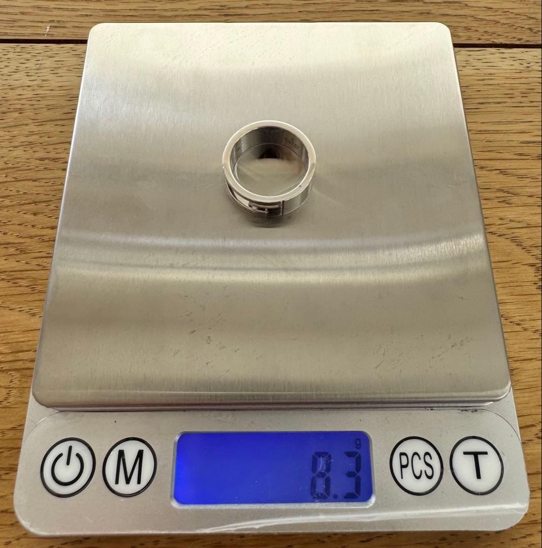 ビビ　GUCCI シルバーアクセサリー セット（ブレスレット＋リング）