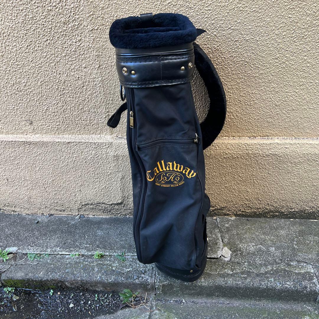 ビンテージ　クラシック　オールド　Callaway キャディバッグ 黒