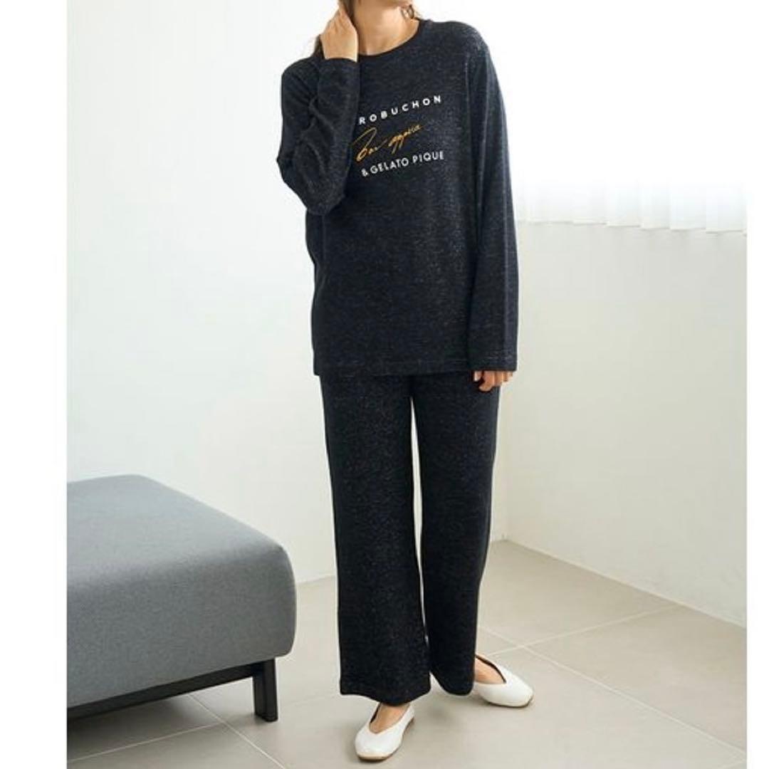 【JOEL ROBUCHON】スノーワンポイントロンT &ロングパンツ