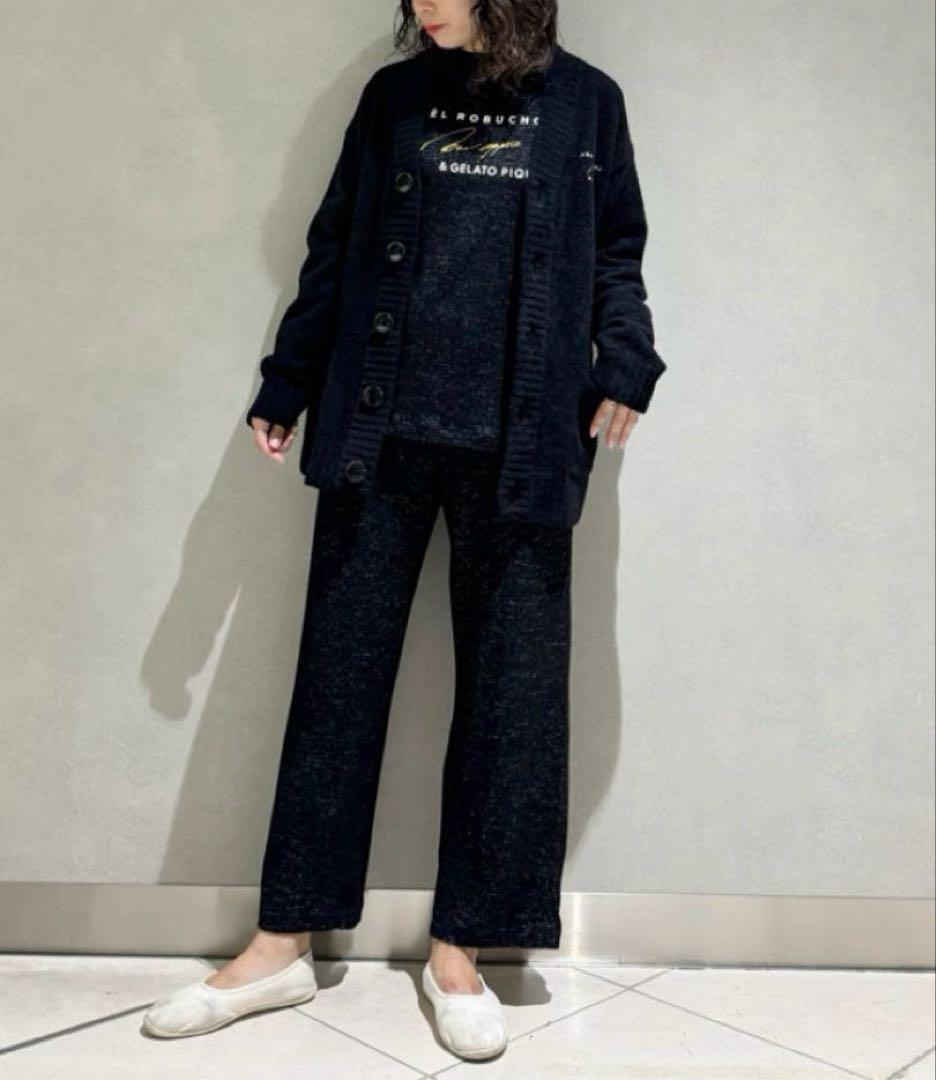 【JOEL ROBUCHON】スノーワンポイントロンT &ロングパンツ