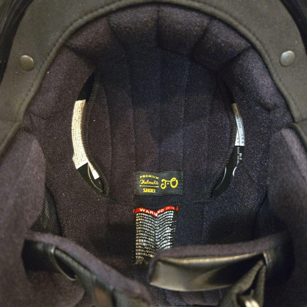 【週末セール】SHOEI JO ジェットヘルメット マットブラック Sサイズ