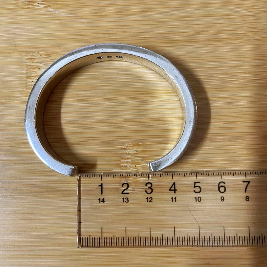 バングル　メンズ　シルバー　アクセサリー