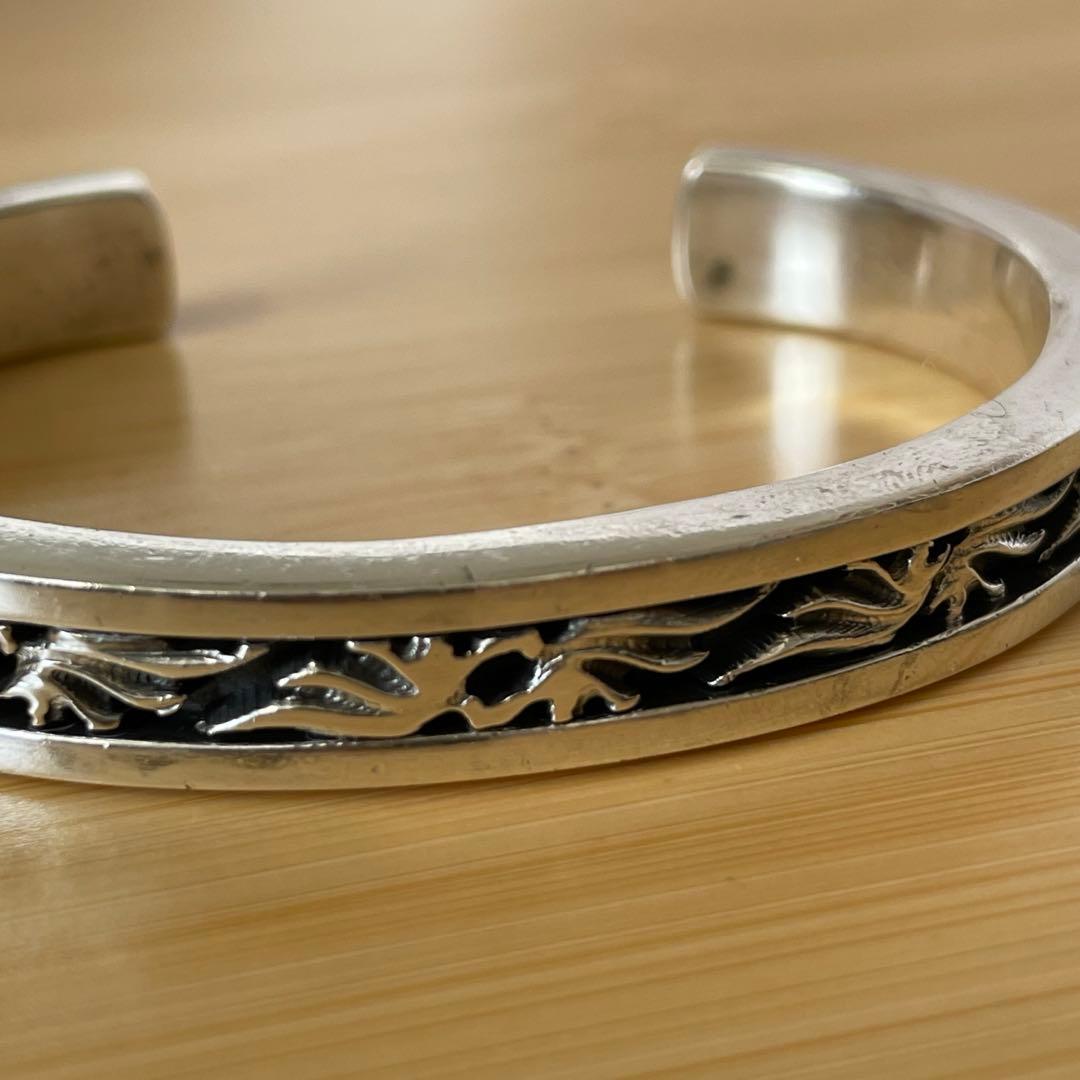 バングル　メンズ　シルバー　アクセサリー