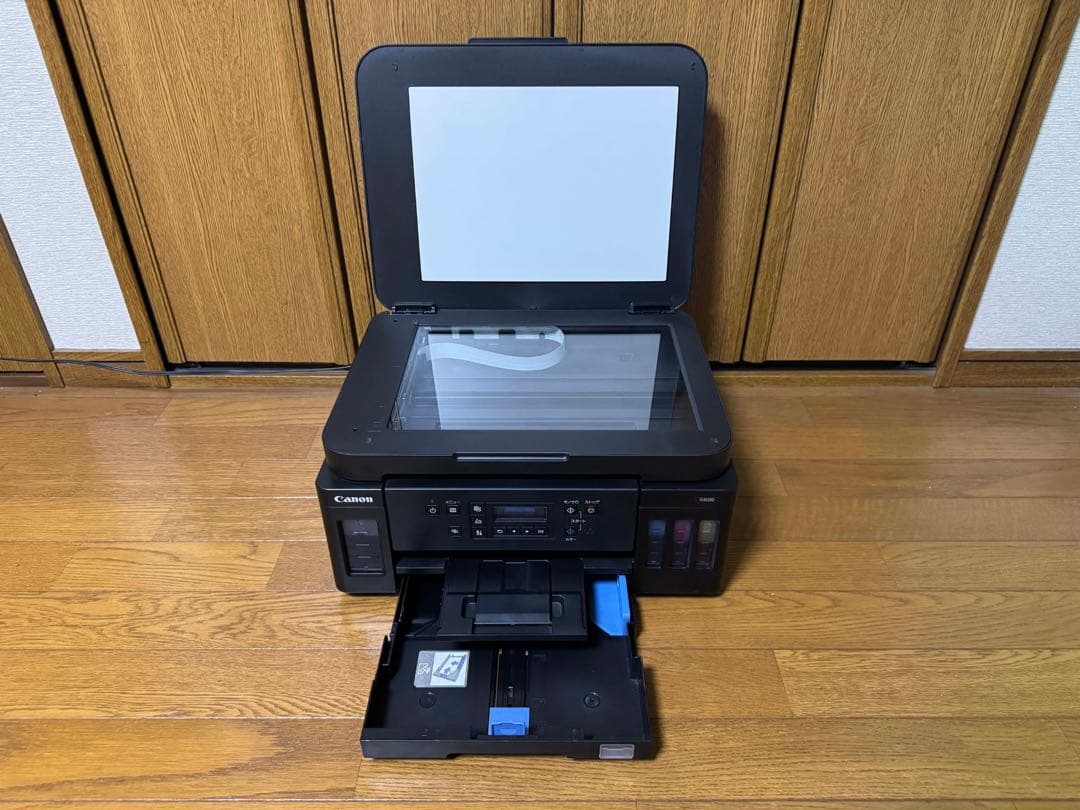【美品・印刷枚数少】 Canon G6030 インクジェット複合機 黒 ギガタン
