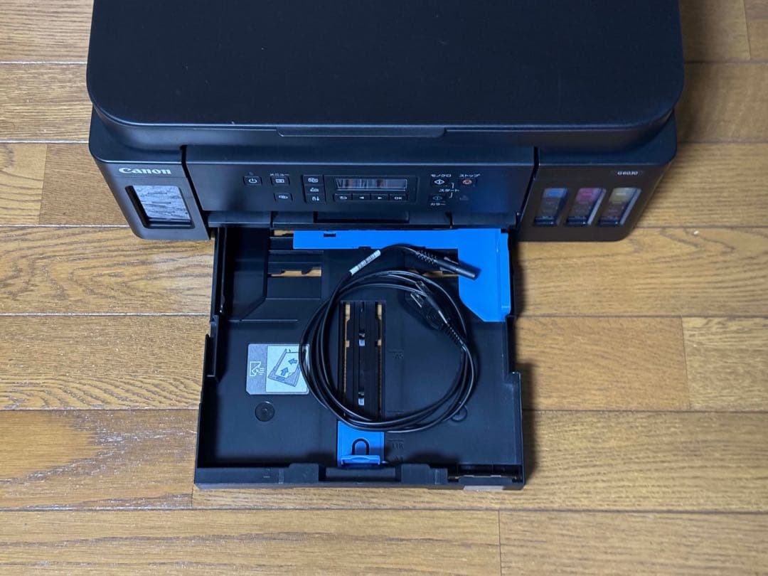 【美品・印刷枚数少】 Canon G6030 インクジェット複合機 黒 ギガタン