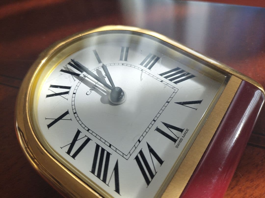 カルティエ／CARTIER トラベルロック／置時計