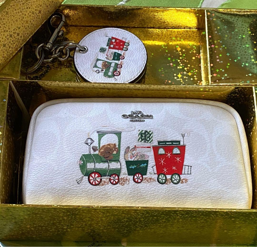 COACH ポーチ、ミラーバッグチャーム　正規品　未使用品