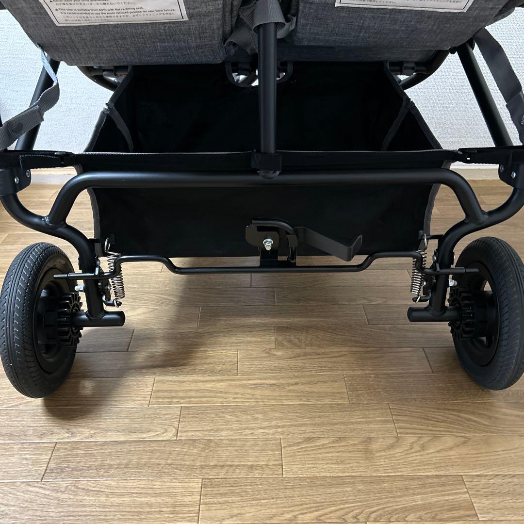 お値下げ　美品　エアバギー ココダブル EX フロムバース　マット付き