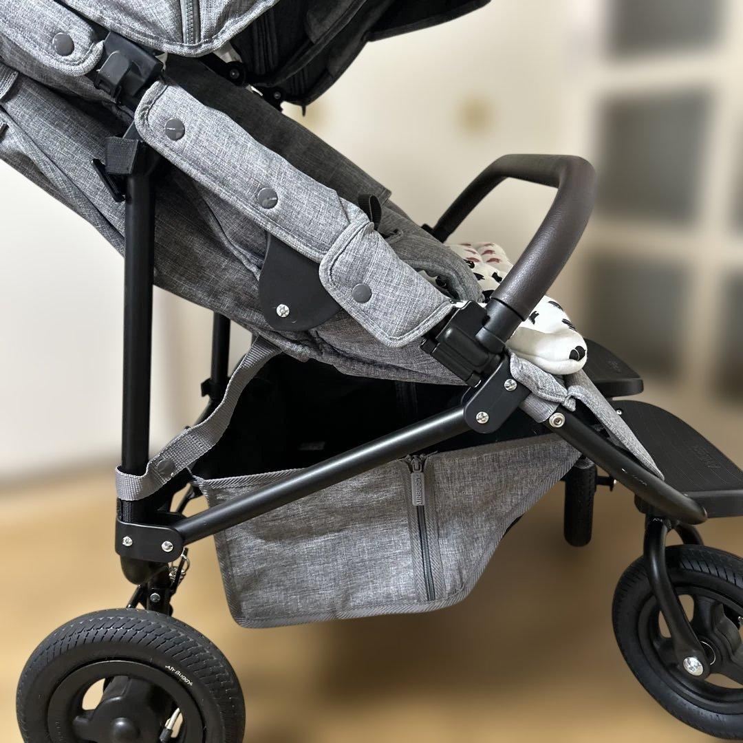 お値下げ　美品　エアバギー ココダブル EX フロムバース　マット付き