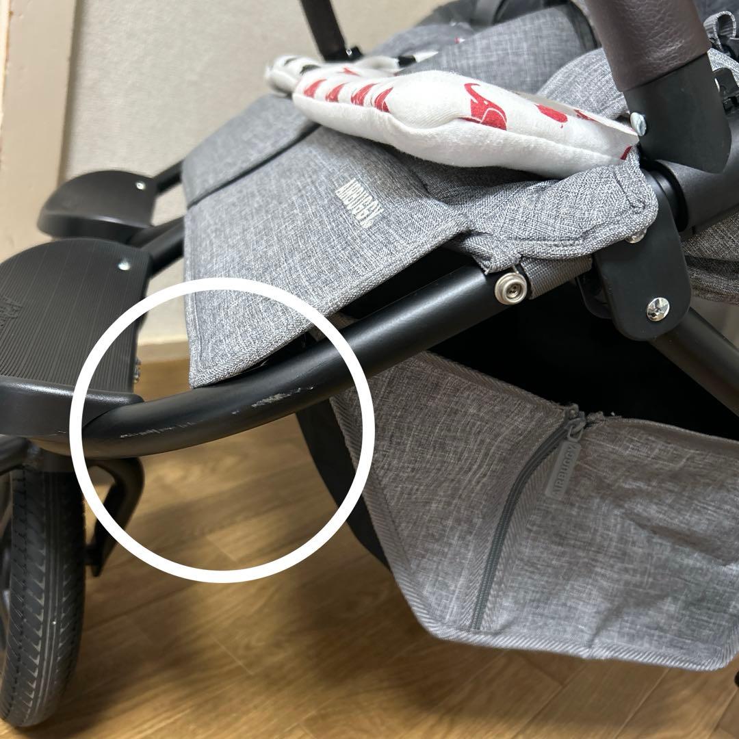 お値下げ　美品　エアバギー ココダブル EX フロムバース　マット付き