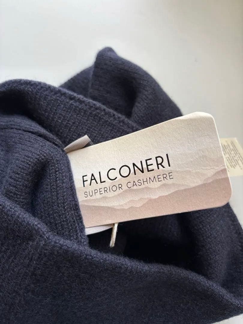 FALCONERI カシミヤ ネックウォーマー