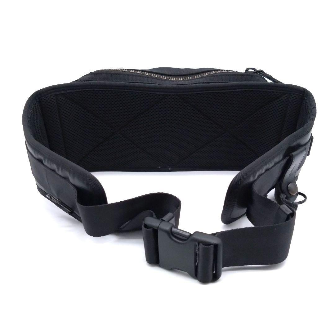 【美品】PORTER HEAT ウエストバッグ クロスバッグ 黒 吉田カバン