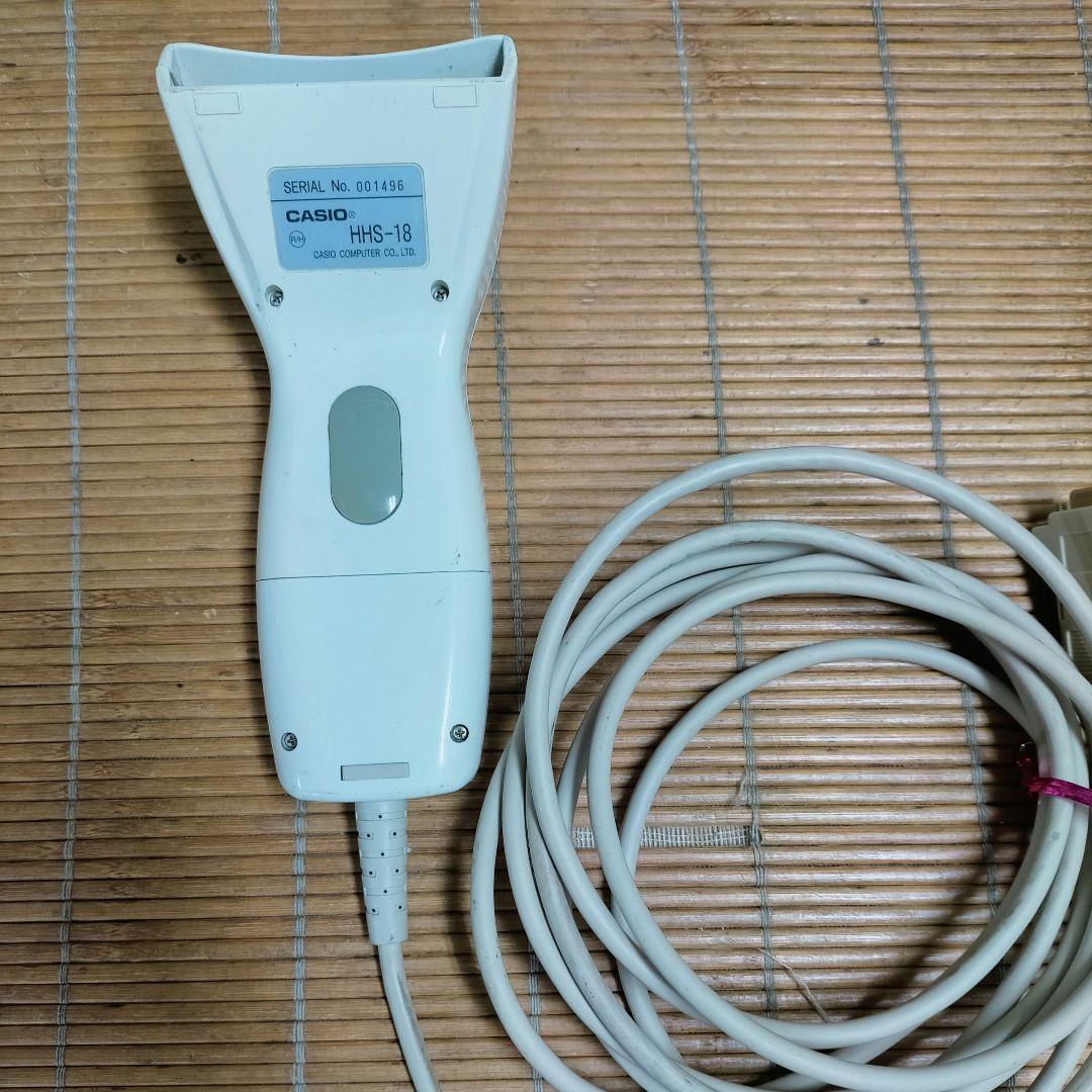 カシオレジスター　ハンドスキナャナHHS-18 202418